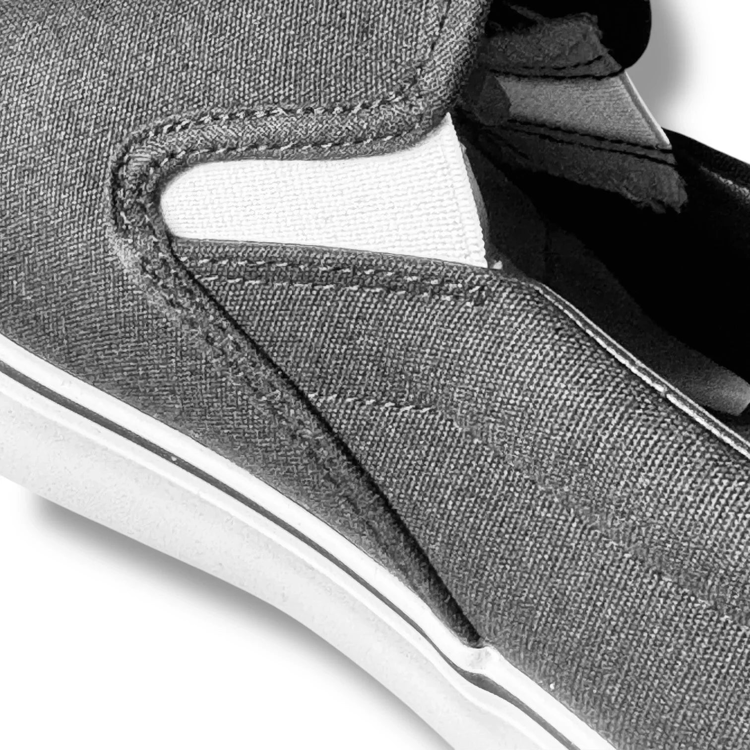 Perry Ellis Mens Black Canvas Slip On Lifestyle Luxury Sneakers Shoes Size 9 - Trendiez U ♥ 