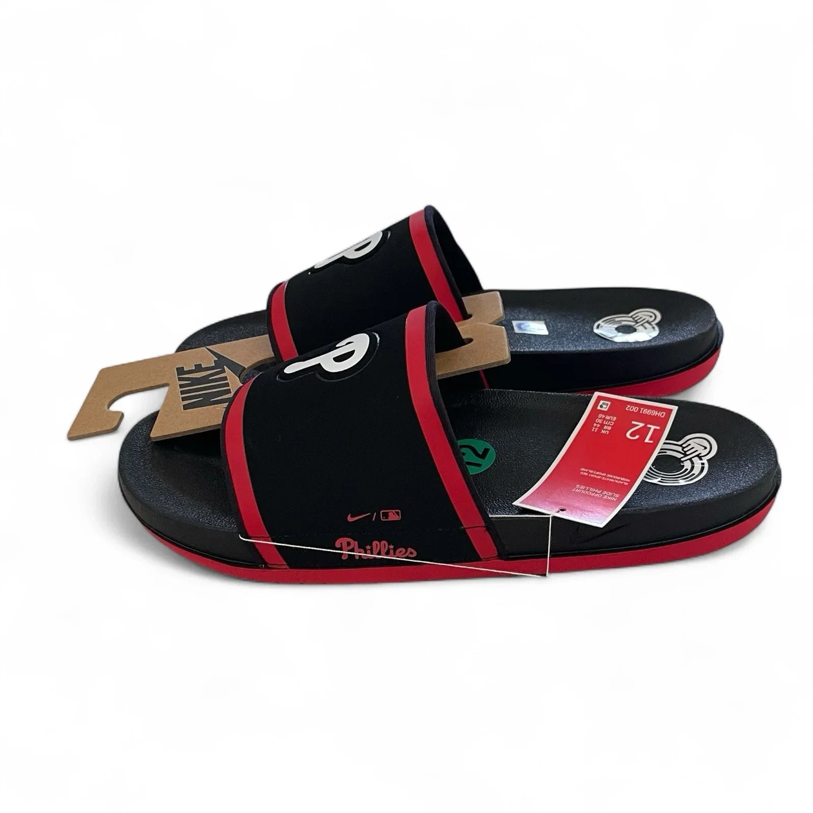 Philadelphia Phillies MLB Nike Offcourt Slide Sandal Shoes Men's 12 - Trendiez U ♥ 