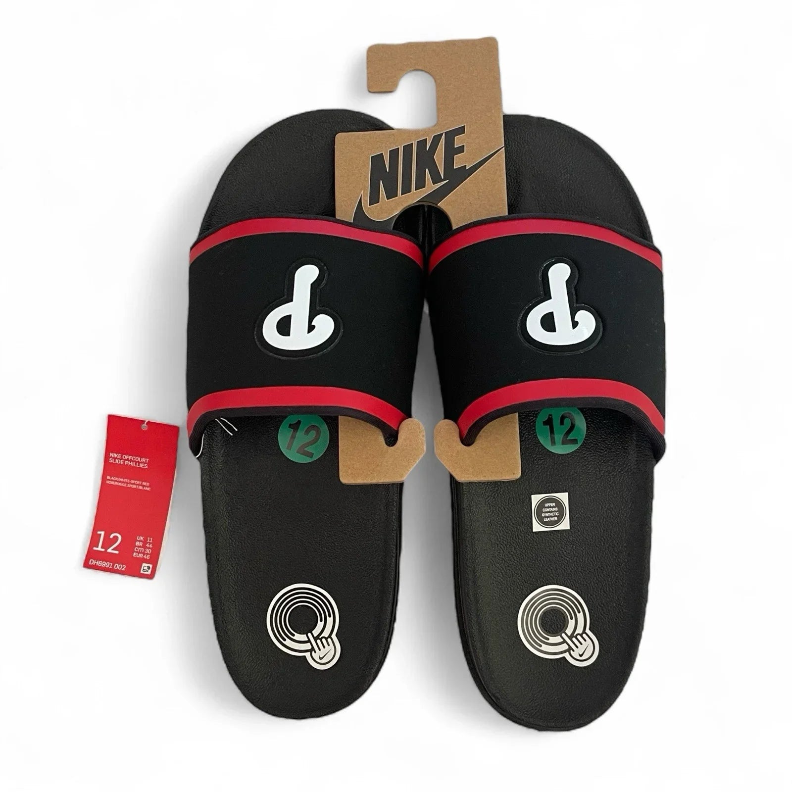 Philadelphia Phillies MLB Nike Offcourt Slide Sandal Shoes Men's 12 - Trendiez U ♥ 