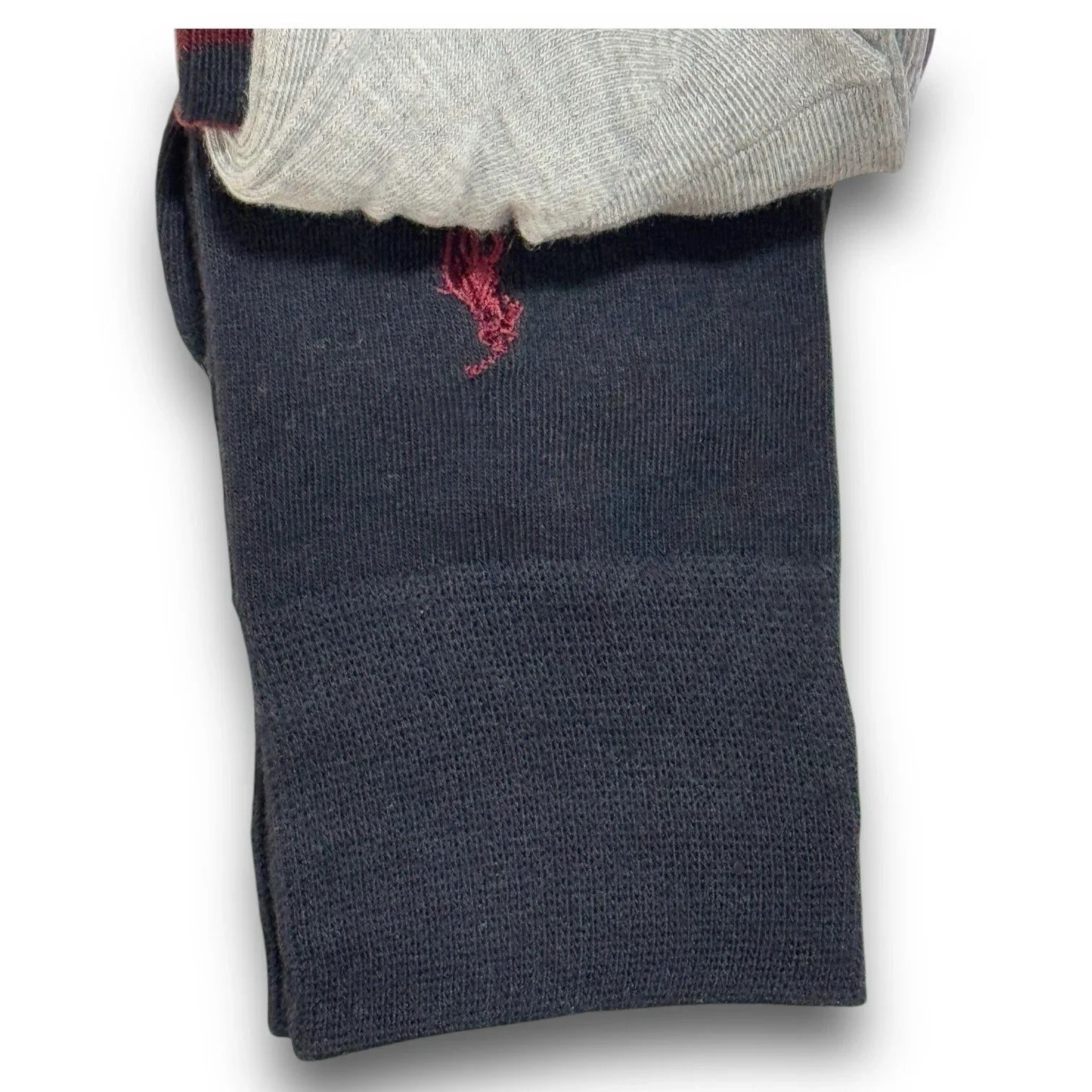POLO RALPH LAUREN CREW DRESS SOCKS SHOE 6-12.5 MAROON NEW 3 PAIRS MENS - Trendiez U ♥ 