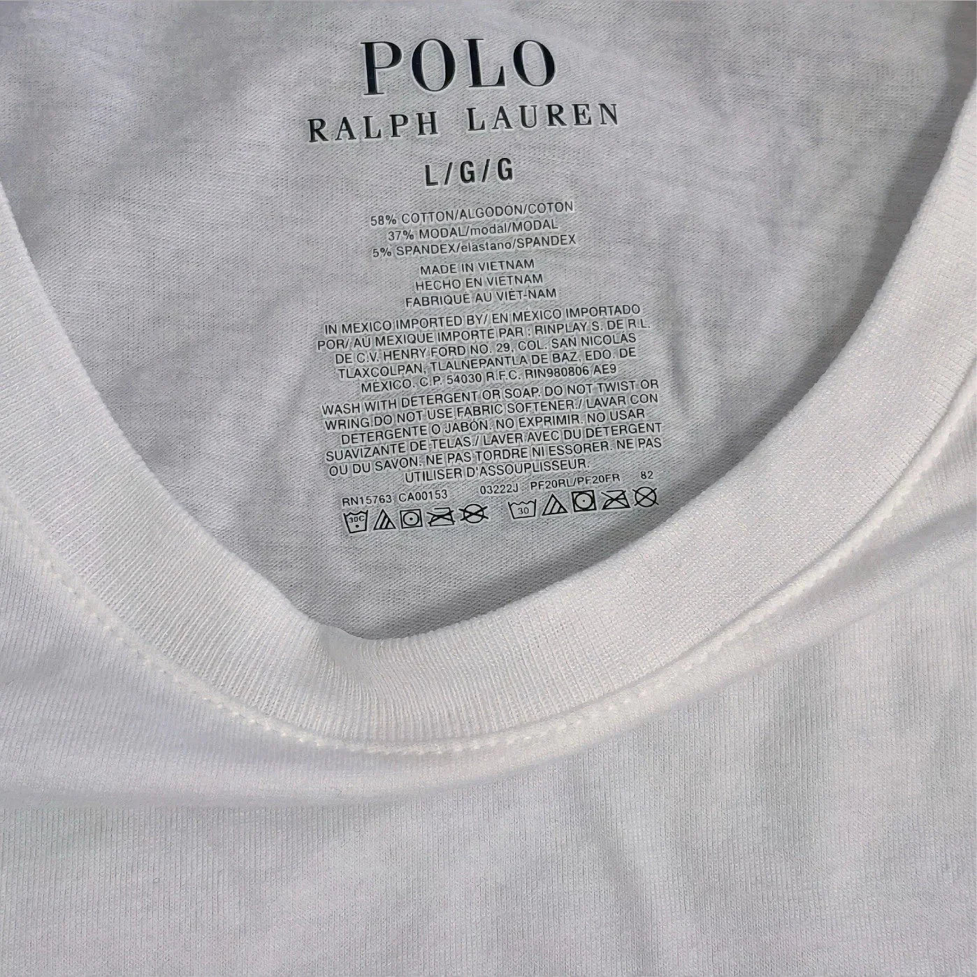 Polo Ralph Lauren Men’s Big & Tall Classic Fit Sleep T-Shirt White Men’s Large - Trendiez U ♥ 
