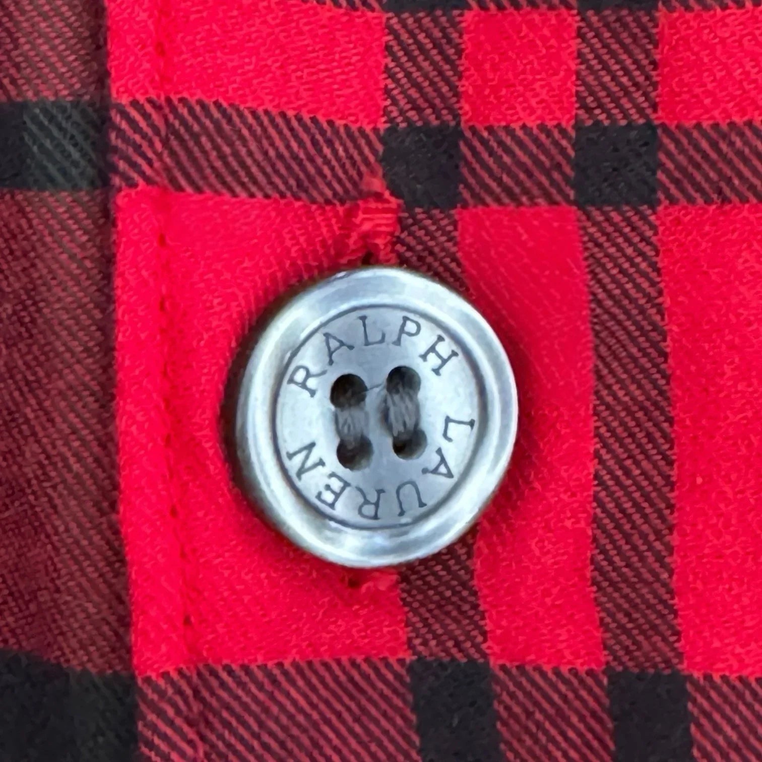 Polo Ralph Lauren Multicolor Tartan Plaid Pajama Men Sleepwear Shirt Sz Medium - Trendiez U ♥ 
