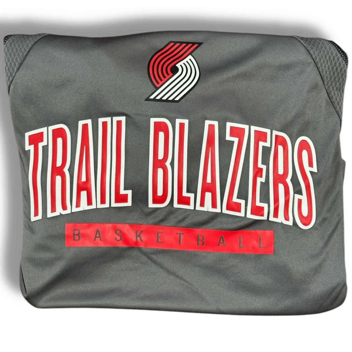 Portland Trail Blazers Long Sleeve Shirt Gray Men’s NBA Crew neck Graphic Tee L - Trendiez U ♥ 