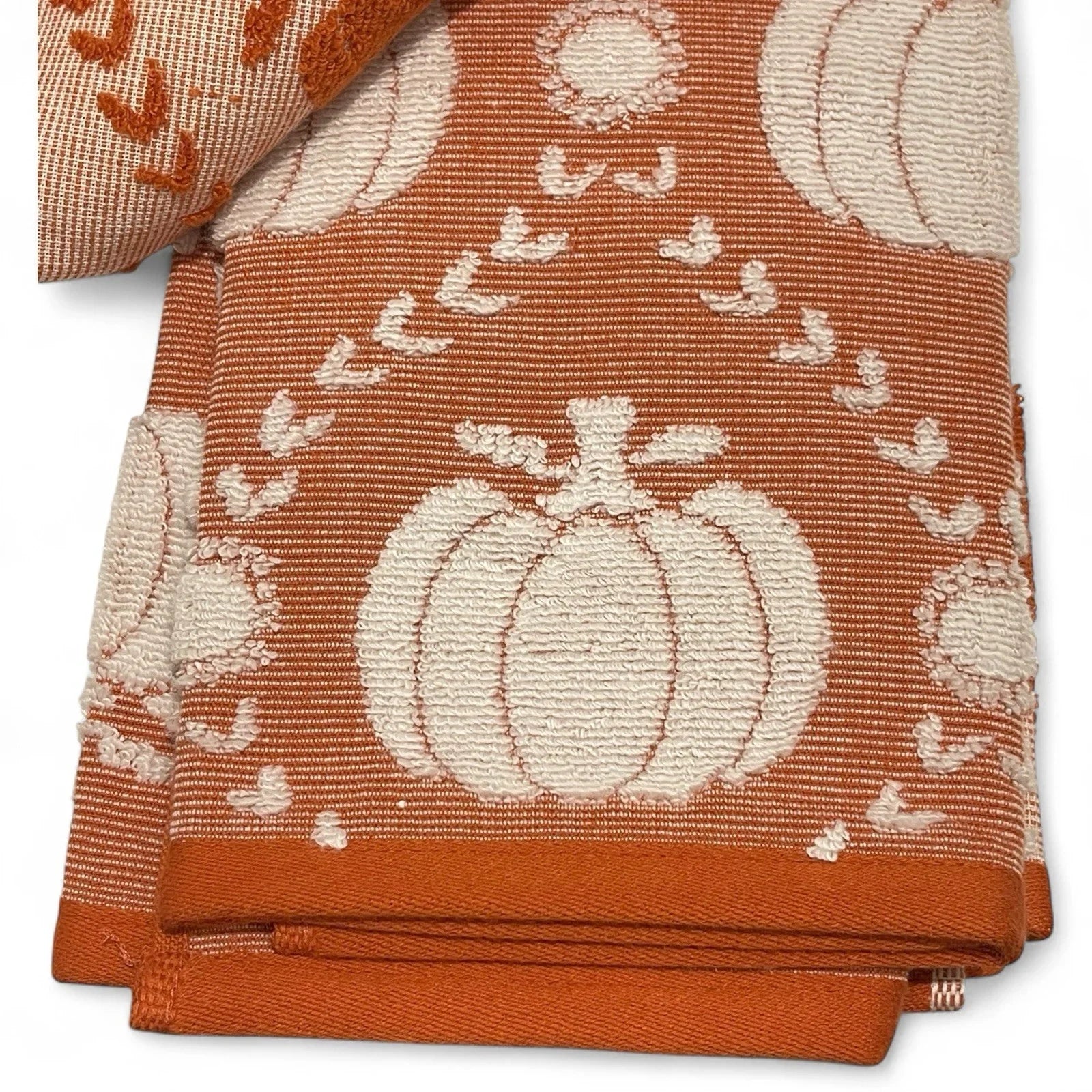 Rachel Ashwell Fall Pumpkin Farmhouse Kitchen Towel Set 3-Piece - Trendiez U ♥ 