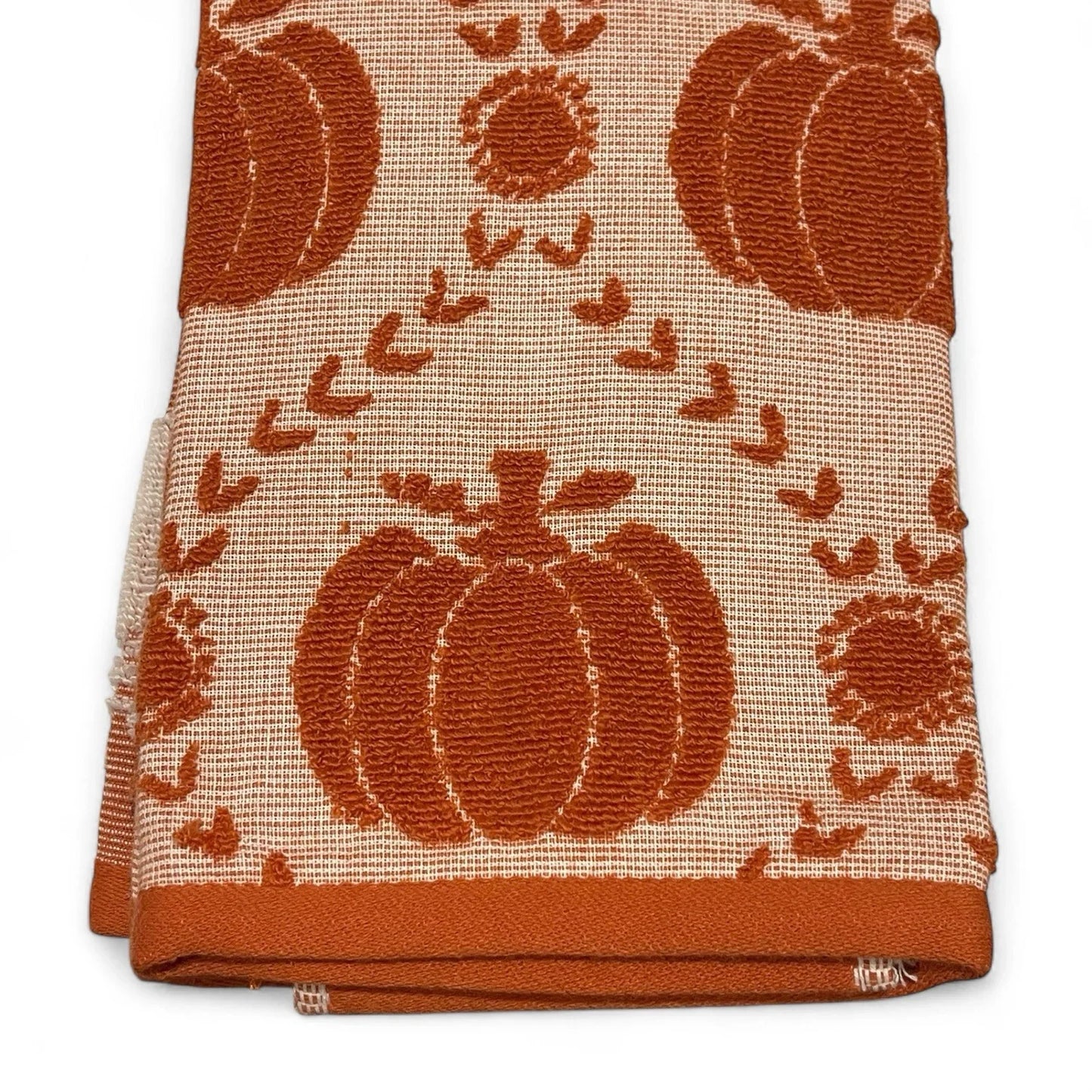 Rachel Ashwell Fall Pumpkin Farmhouse Kitchen Towel Set 3-Piece - Trendiez U ♥ 