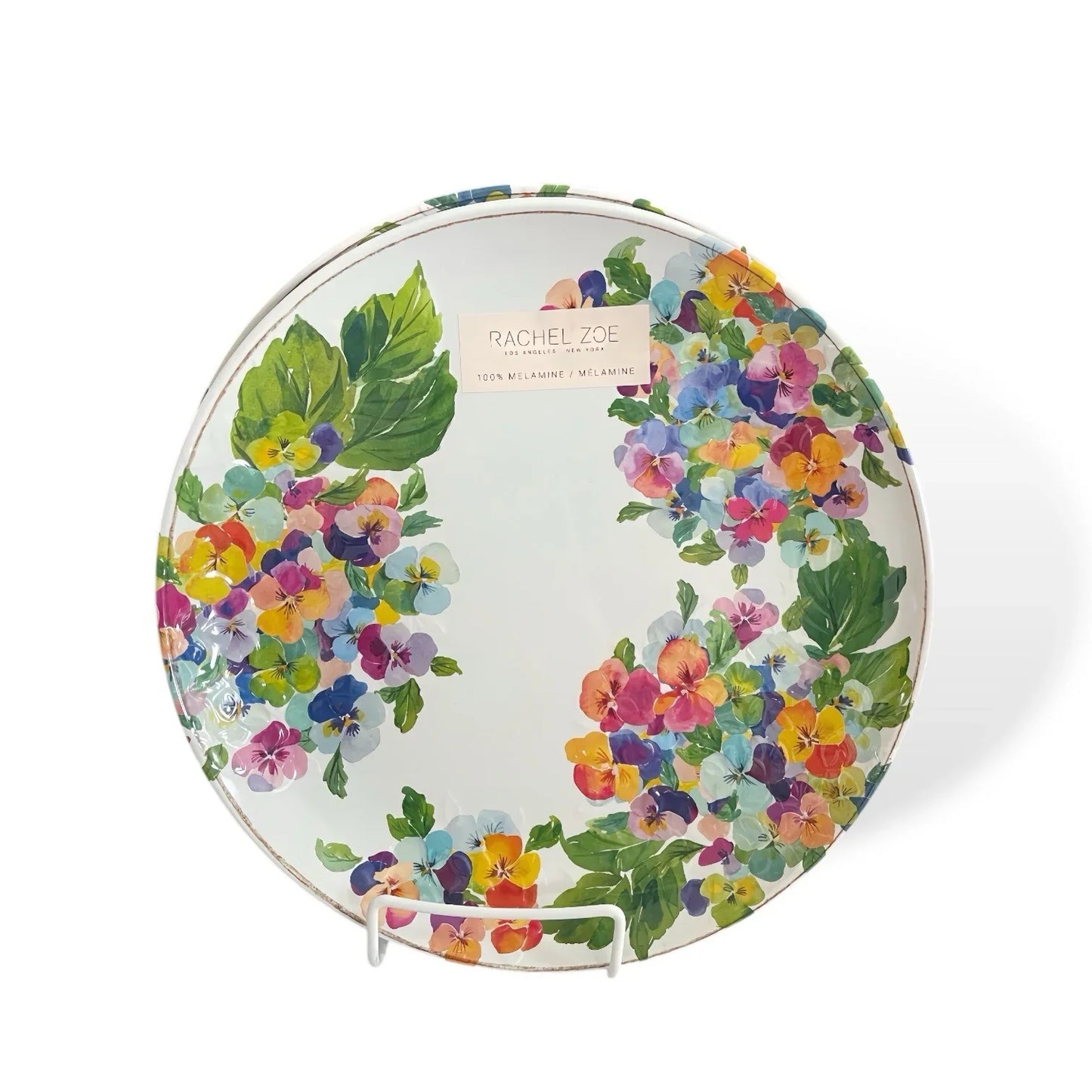 Rachel Zoe Floral Melamine Dinnerware 7pc Set- Plates & Serving Bowls - Trendiez U ♥ 