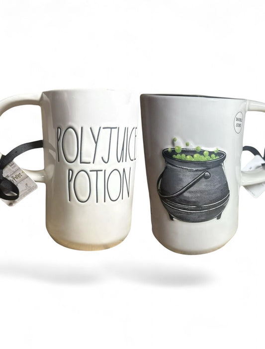 Rae Dunn POLYJUICE POTION Ceramic 2 Sided Mug Harry Potter Hogwarts NWT - Trendiez U ♥ 