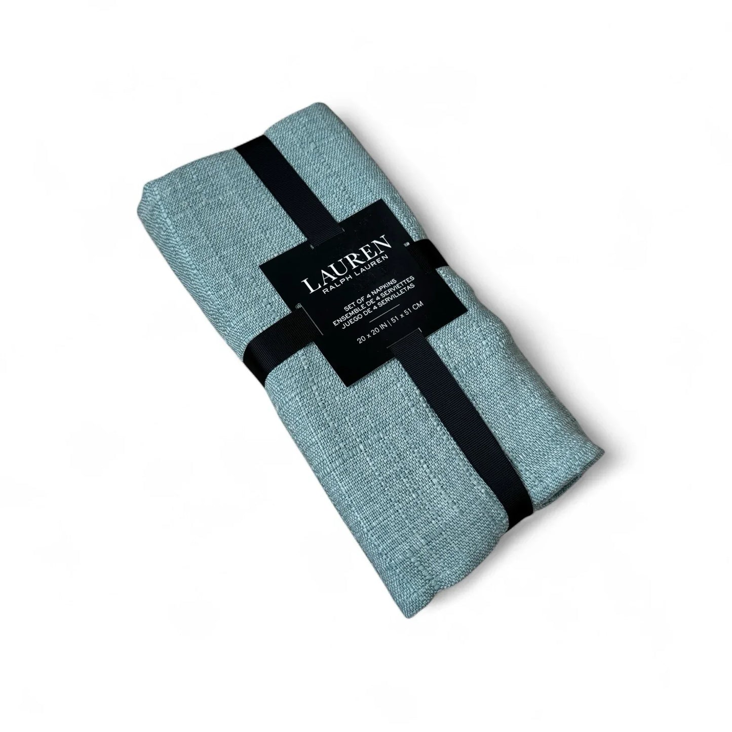 Ralph Lauren Dinner Table Kitchen Serving Luxury Napkins Square Jade Set Of 4 - Trendiez U ♥ 