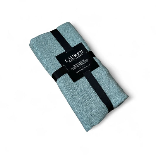 Ralph Lauren Dinner Table Kitchen Serving Luxury Napkins Square Jade Set Of 4 - Trendiez U ♥ 