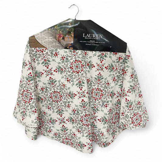 Ralph Lauren Holly Berry Christmas Tree Skirt 48” NWT - Trendiez U ♥ 