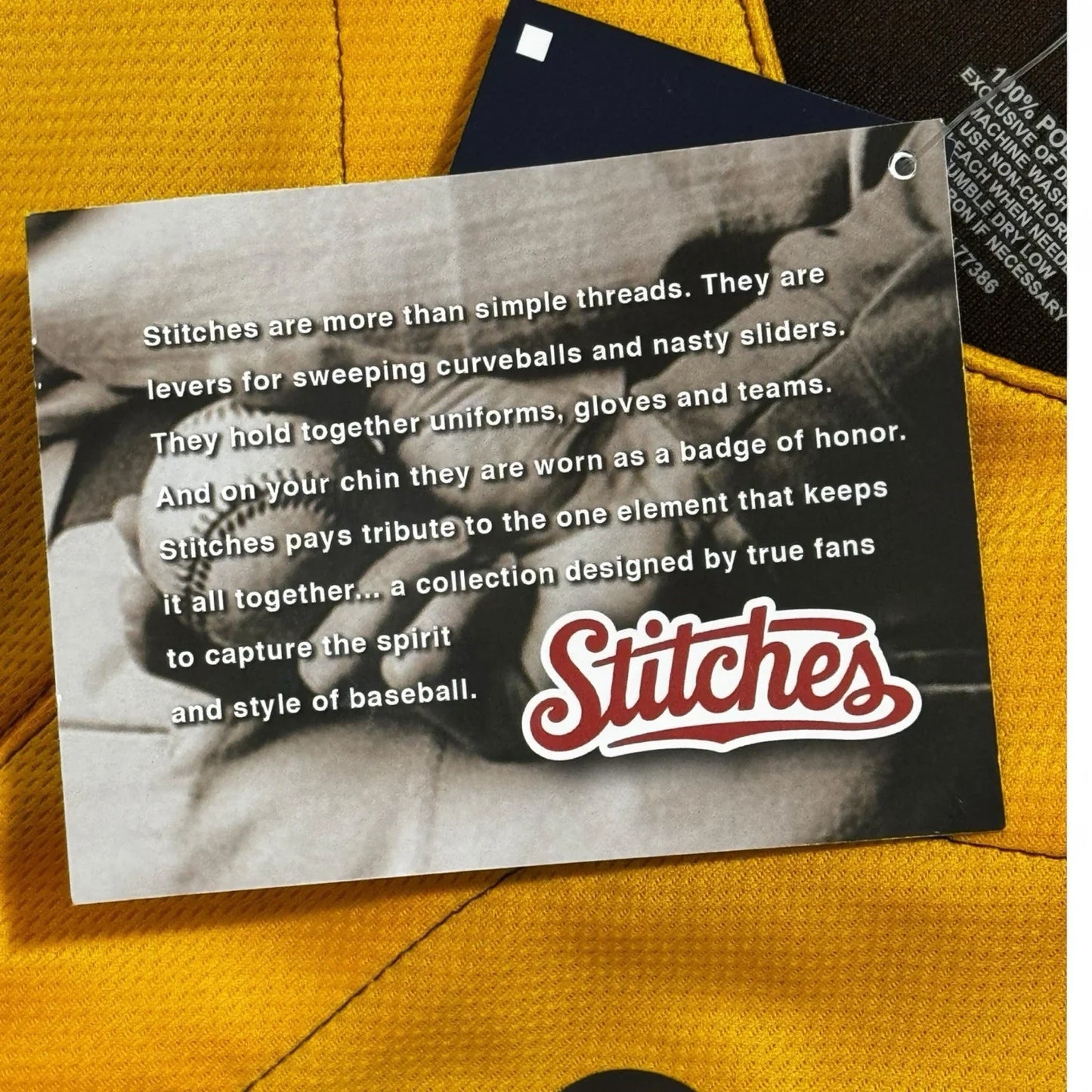 San Diego Padres Jersey Men’s Large Button up Stitches Collection NWT - Trendiez U ♥ 