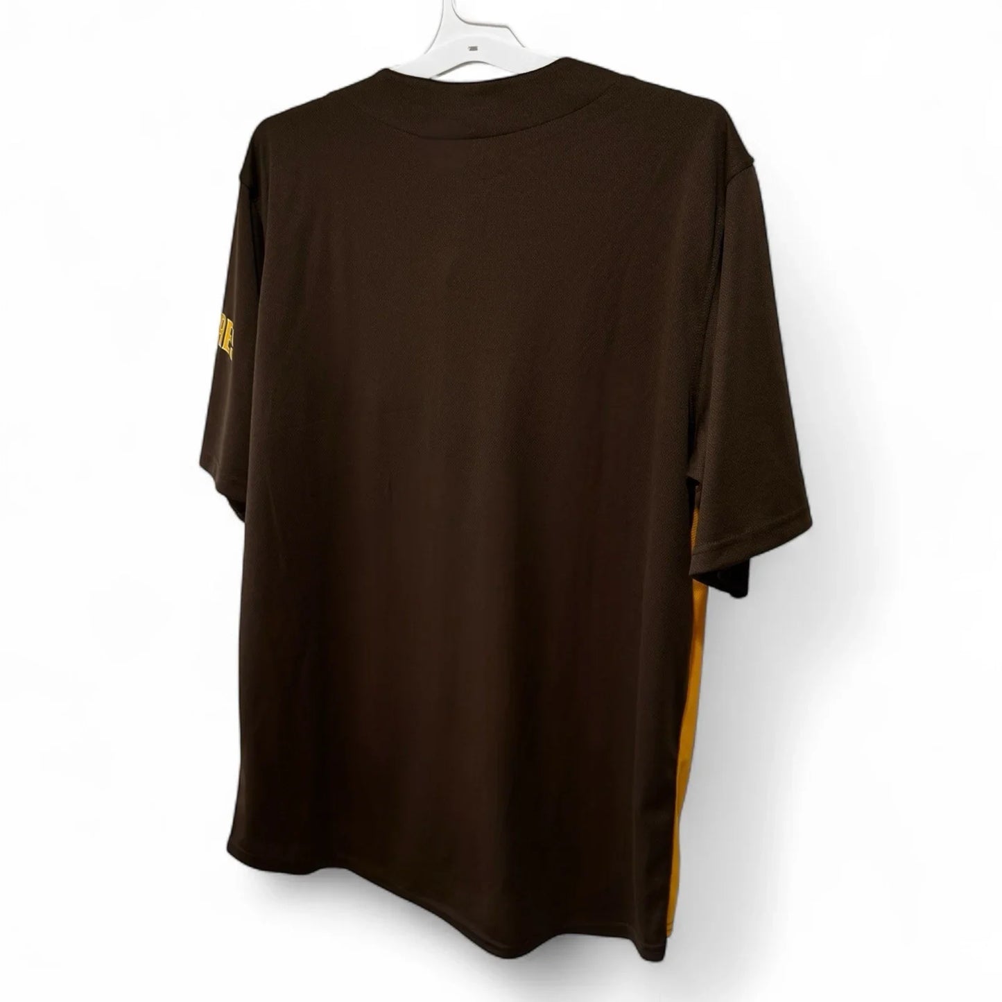 San Diego Padres Jersey Men’s Large Button up Stitches Collection NWT - Trendiez U ♥ 