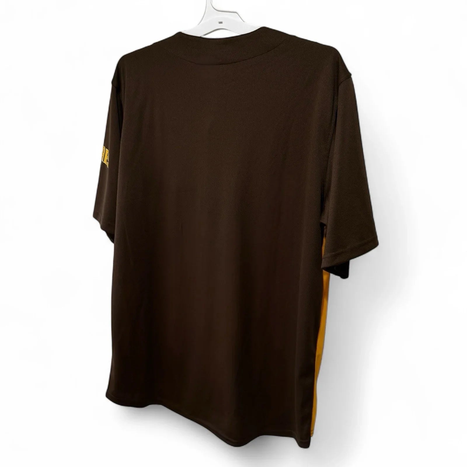 San Diego Padres Jersey Men’s Large Button up Stitches Collection NWT - Trendiez U ♥ 