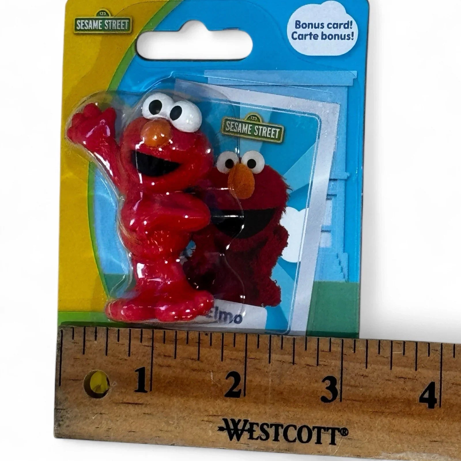 Sesame Street Mini Figures Set of 5 Toys or Cake Toppers w/ Collector Card NEW - Trendiez U ♥ 