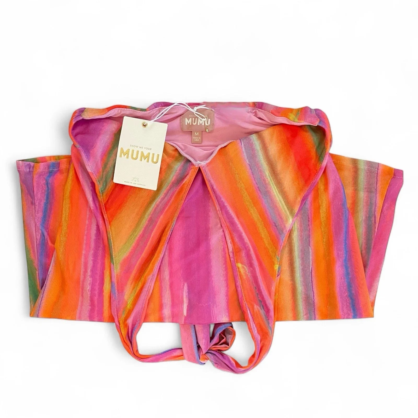 Show Me Your Mumu Halter Mini Sundress Size Medium Zappa Sunrise - Trendiez U ♥ 