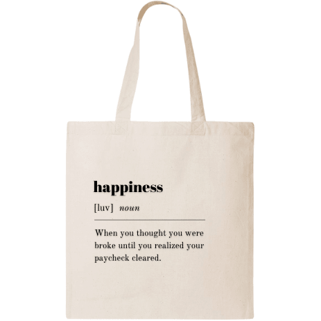 Simple Words Tote - Trendiez U ♥ 