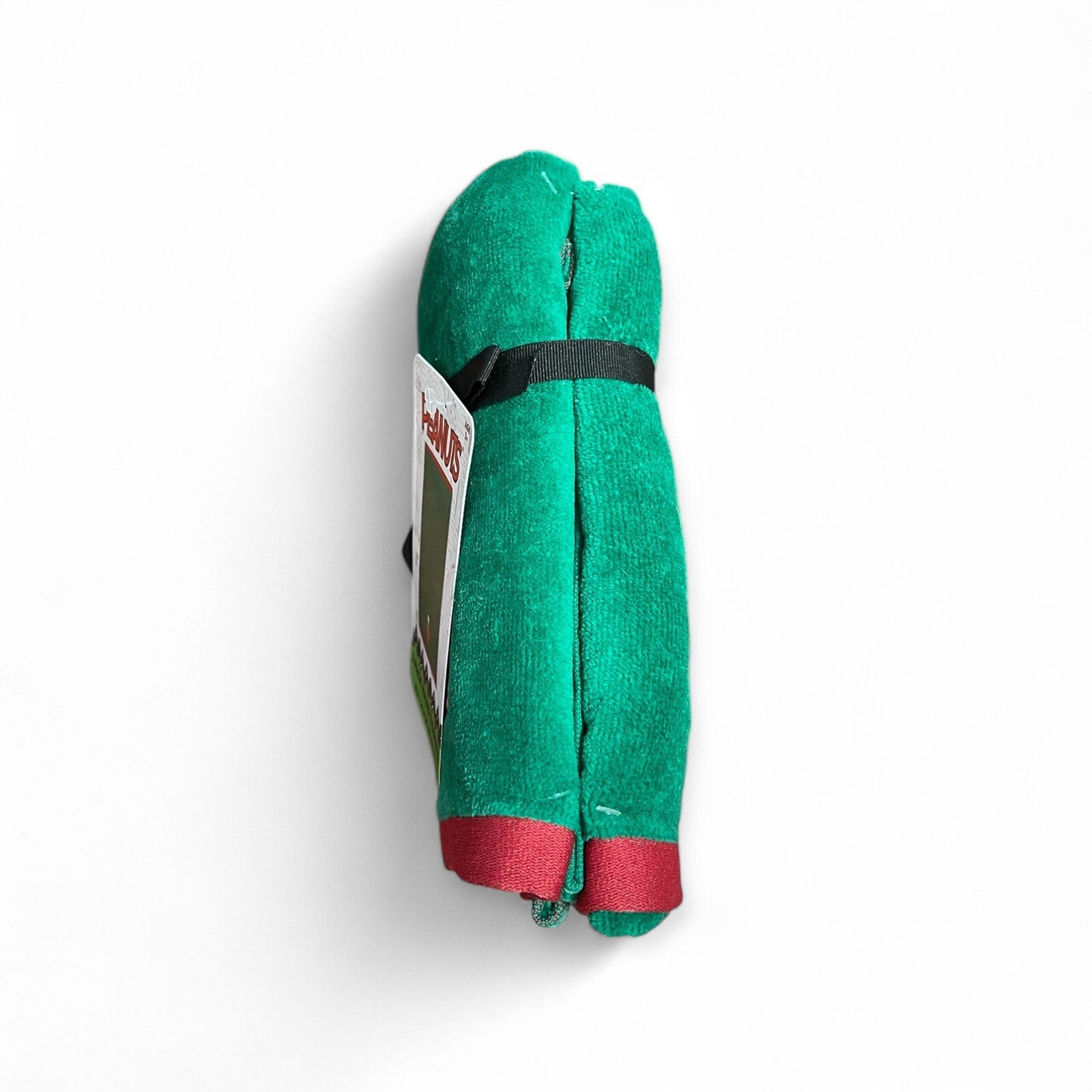 Snoopy Peanuts Christmas Cotton Velour Green Hand Towel Set of 2 Embroidered - Trendiez U ♥ 