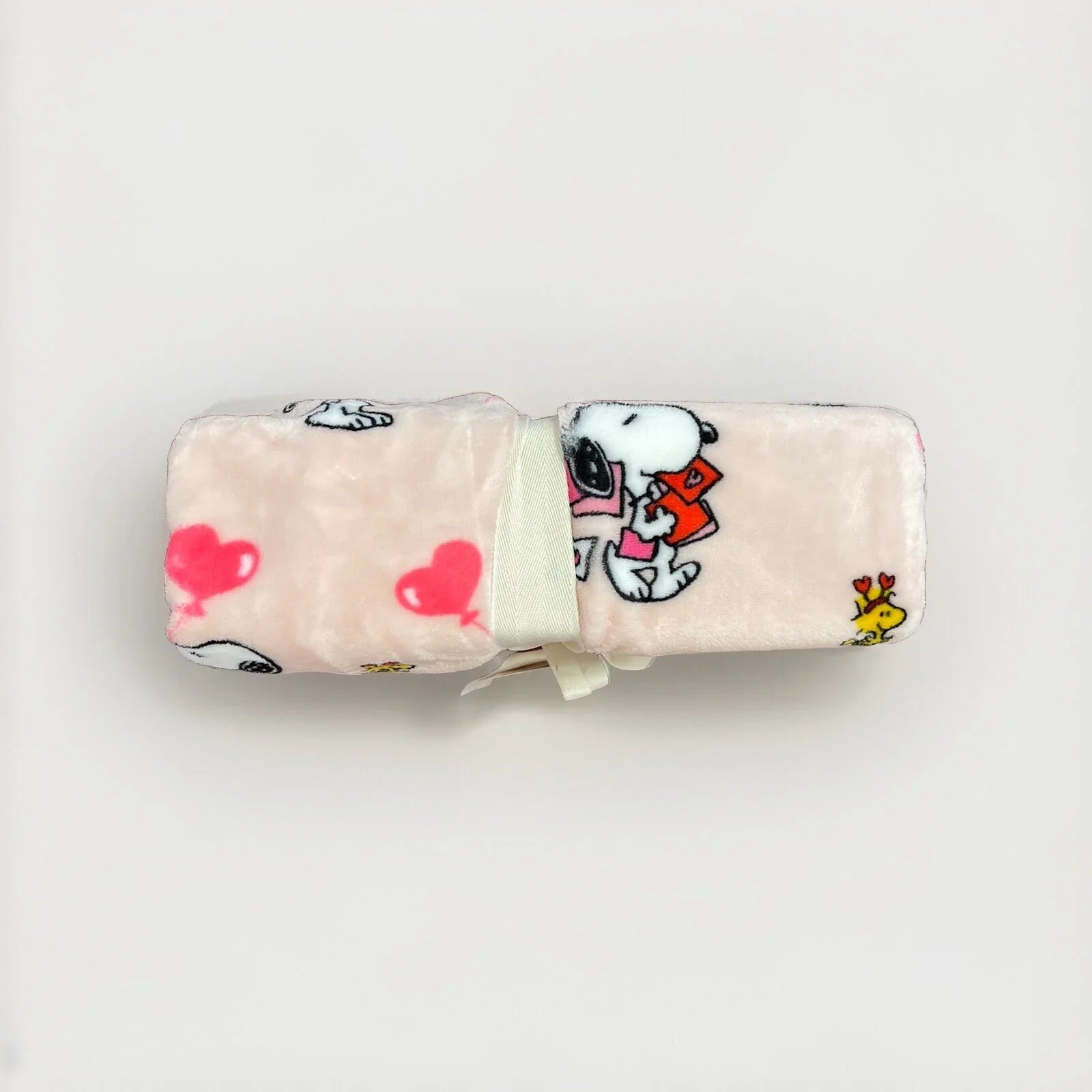 Snoopy Peanuts Pink Plush Soft Couch Bed Throw Blanket Berkshire 60”x90” Twin Sz - Trendiez U ♥ 