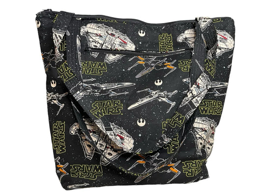 STAR WARS 💥💥FULLY HANDMADE ECO-FRIENDLY TOTE / Diaper bag 🌱100% Cotton🌱 - Trendiez U ♥ 