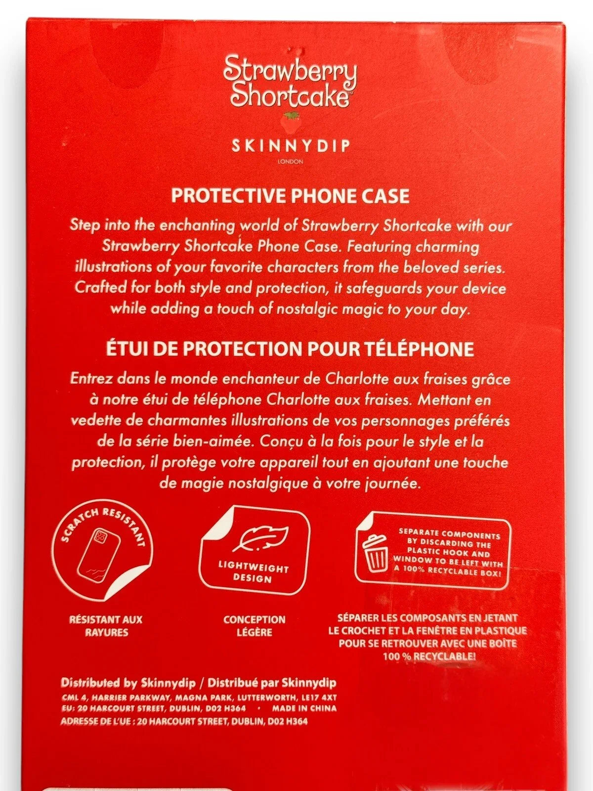STRAWBERRY SHORTCAKE IPHONE 13 14 Pro Max PHONE CASE Nib - Trendiez U ♥ 