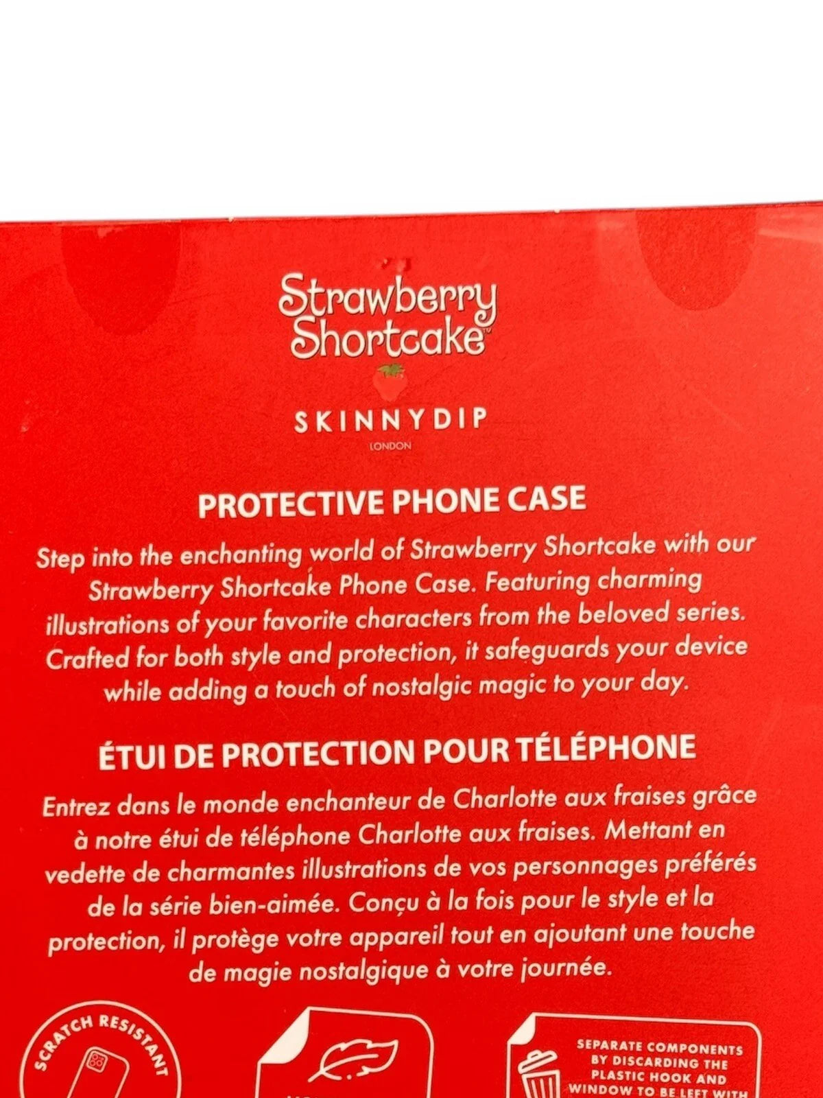 STRAWBERRY SHORTCAKE IPHONE 13 14 Pro Max PHONE CASE Nib - Trendiez U ♥ 