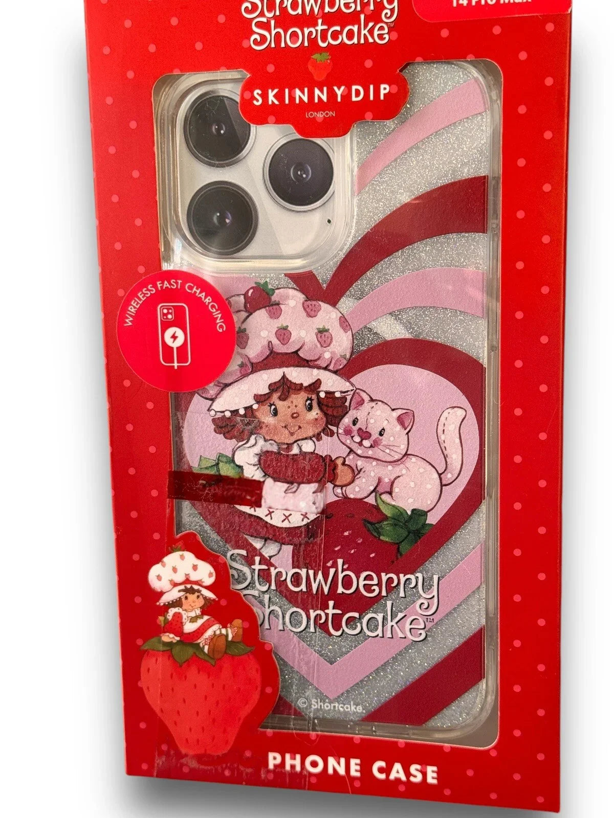 STRAWBERRY SHORTCAKE IPHONE 13 14 Pro Max PHONE CASE Nib - Trendiez U ♥ 