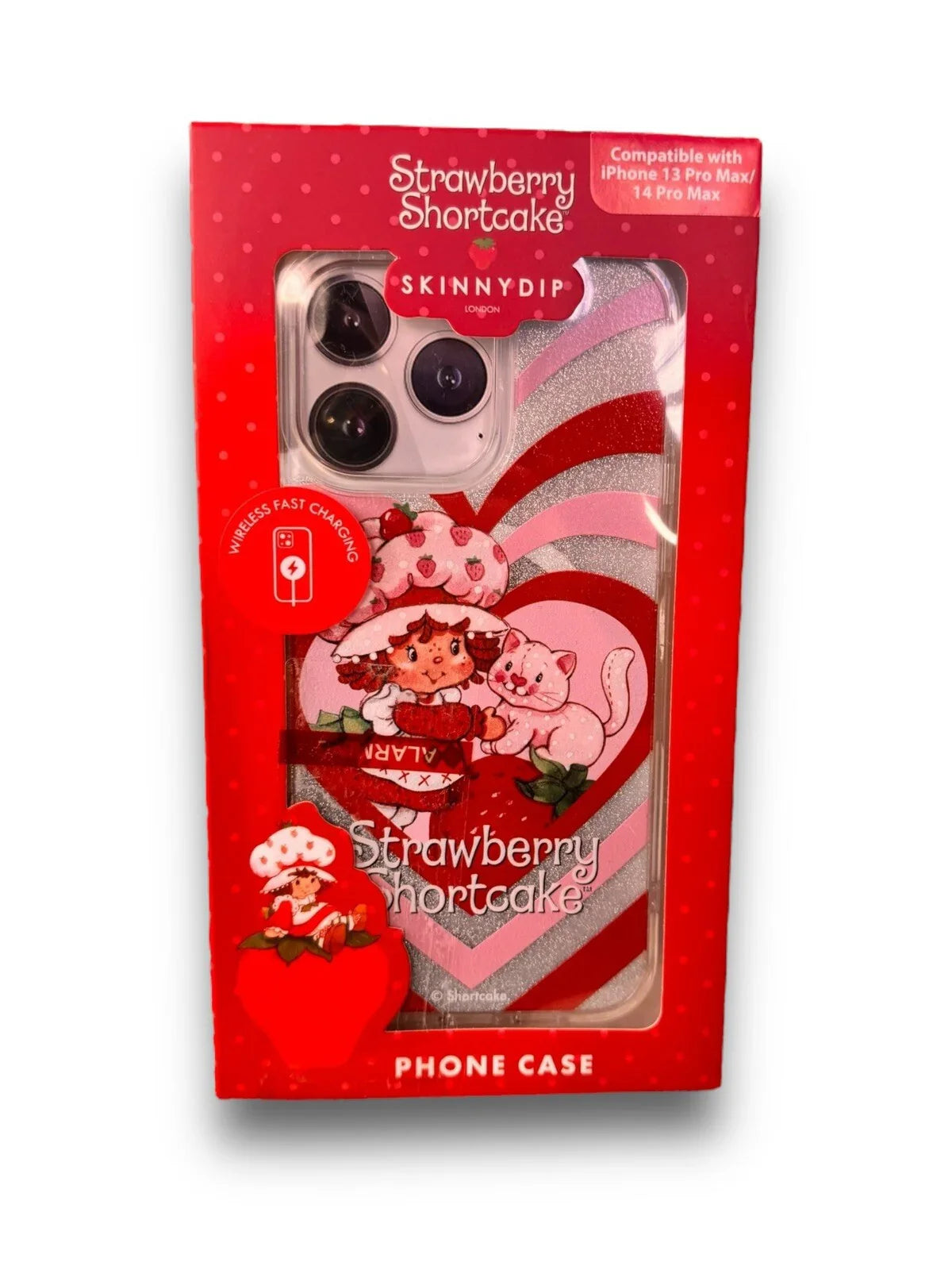 STRAWBERRY SHORTCAKE IPHONE 13 14 Pro Max PHONE CASE Nib - Trendiez U ♥ 