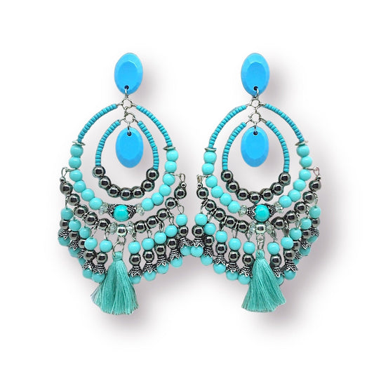 Sunset Cascade Bohemian Earrings - Trendiez U ♥ 