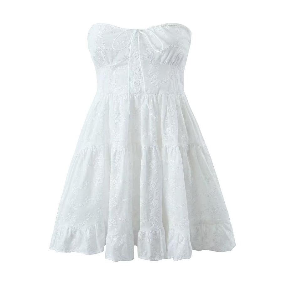 Sweet Summer Strapless Dress - Trendiez U ♥ 