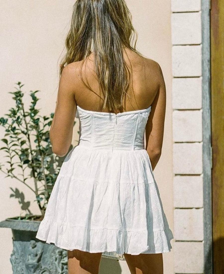 Sweet Summer Strapless Dress - Trendiez U ♥ 