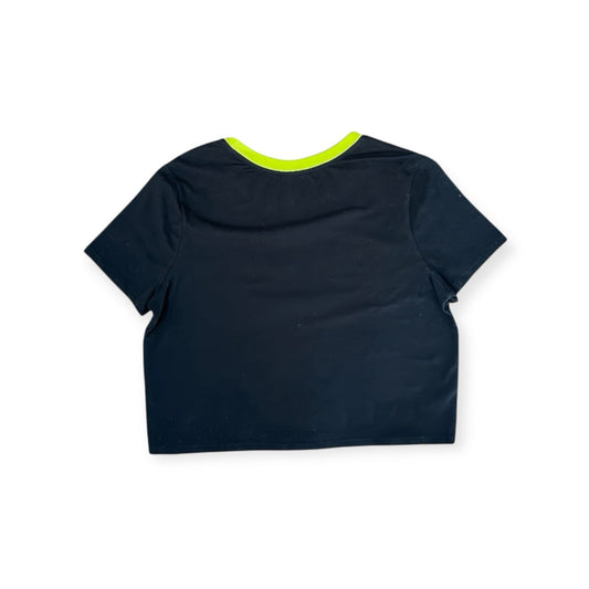 The Grinch Dr. Seuss Women’s Black Cropped T-Shirt Size L NWT - Trendiez U ♥ 