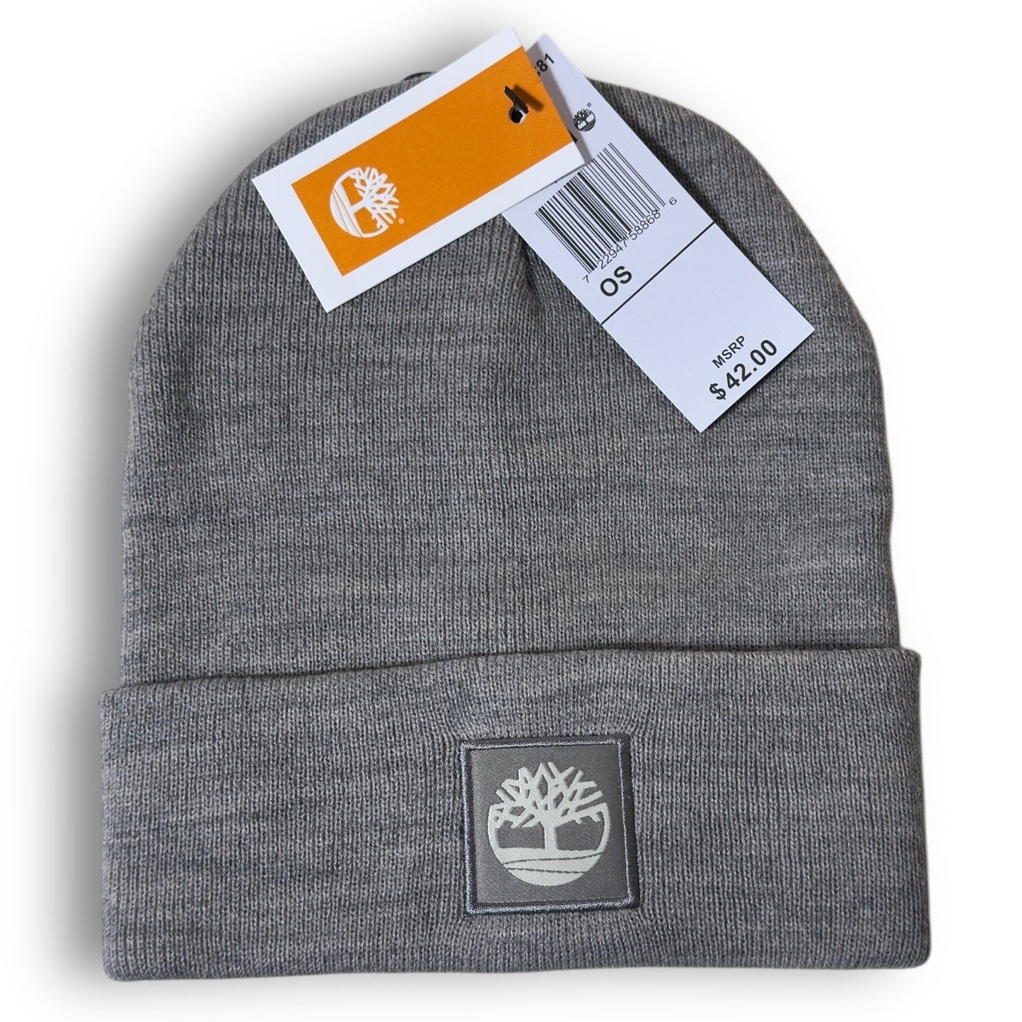 Timberland Winter Skull Cap Beanie Hat Adult Classic Gray Color NEW - Trendiez U ♥ 