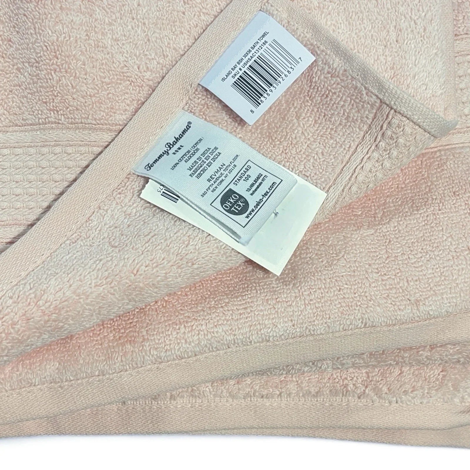 Tommy Bahama Island Bay Blush Pink 8-Piece Bath Towel Set - Trendiez U ♥ 