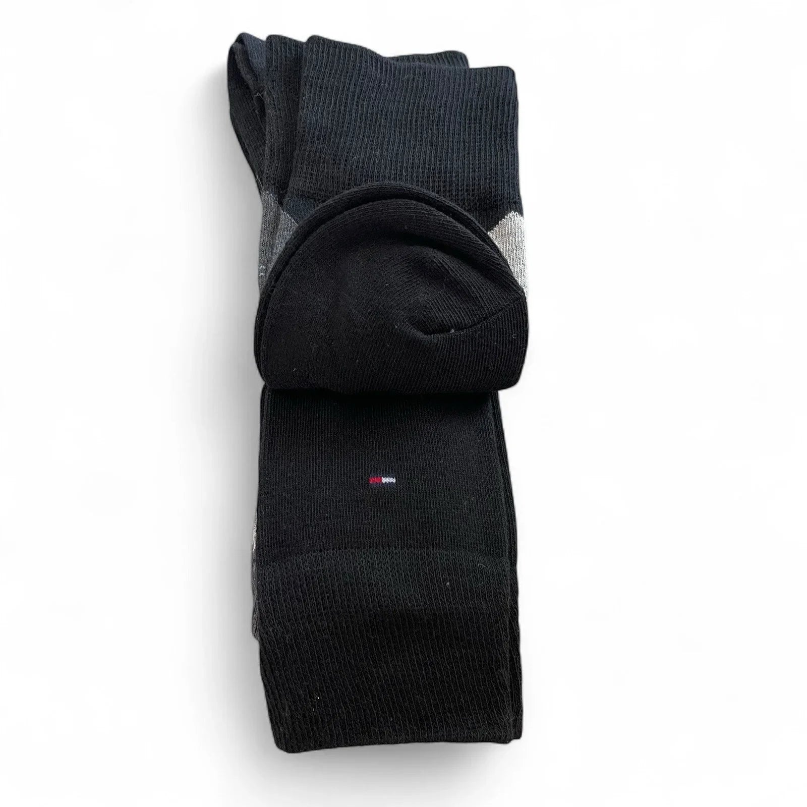 Tommy Hilfiger Men’s Dress Crew Socks 4-pair Black/Gray Size 7-12 - Trendiez U ♥ 