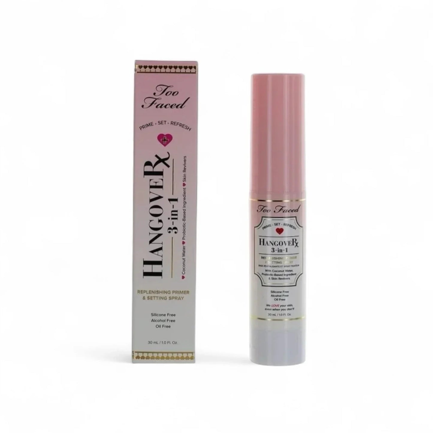 Too Faced Hangover RX 3-in-1 Replenishing Primer & Setting Spray 1 oz/30 ml NIB - Trendiez U ♥ 