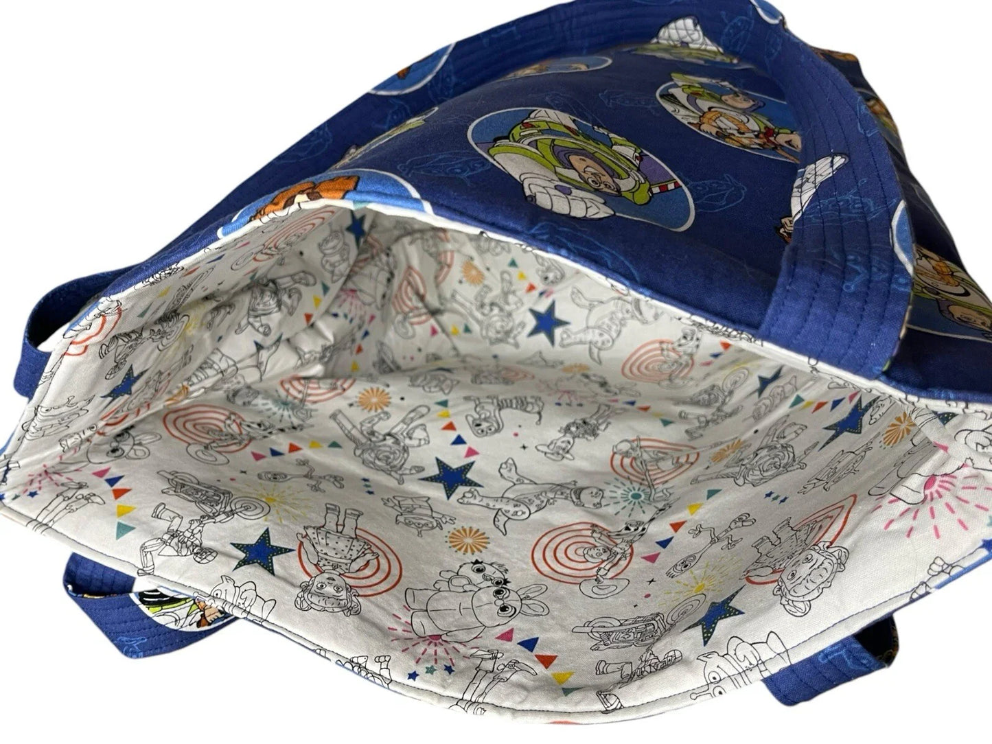 TOY STORY Handmade Reversible Tote / Diaper Bag🌱Eco-Friendly🌱Pure Cotton🌱 - Trendiez U ♥ 