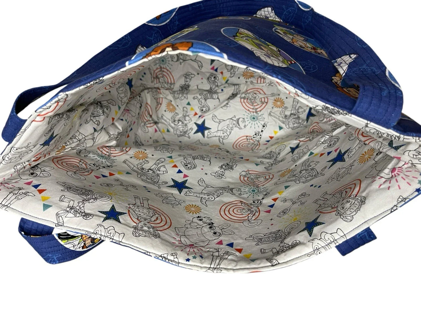 TOY STORY Handmade Reversible Tote / Diaper Bag🌱Eco-Friendly🌱Pure Cotton🌱 - Trendiez U ♥ 