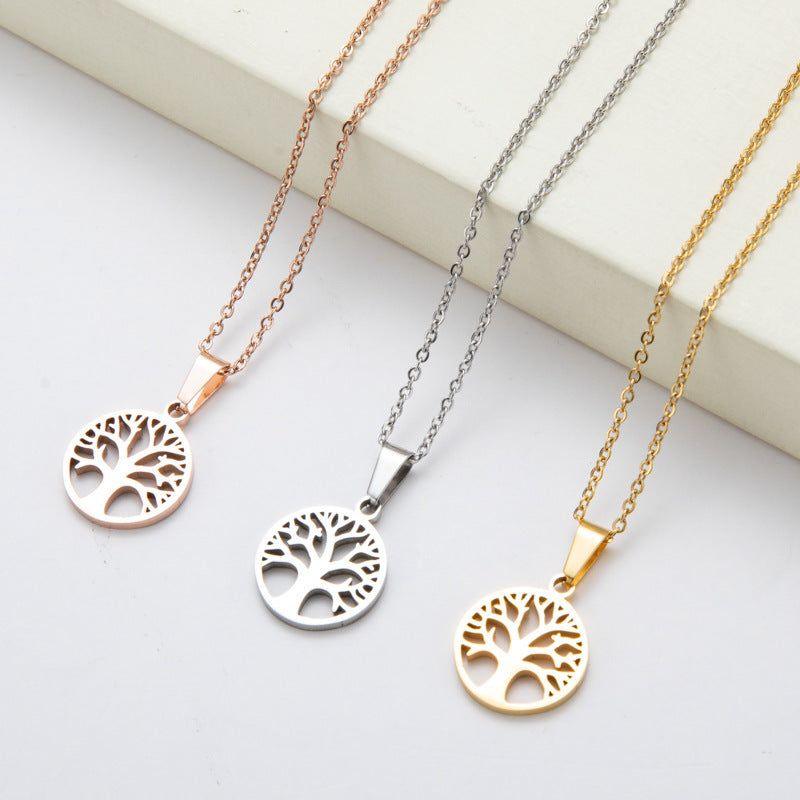 Tree of Life Stainless Steel Necklace - Trendiez U ♥ 