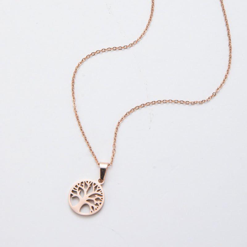 Tree of Life Stainless Steel Necklace - Trendiez U ♥ 