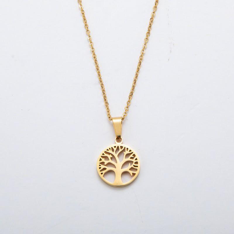 Tree of Life Stainless Steel Necklace - Trendiez U ♥ 