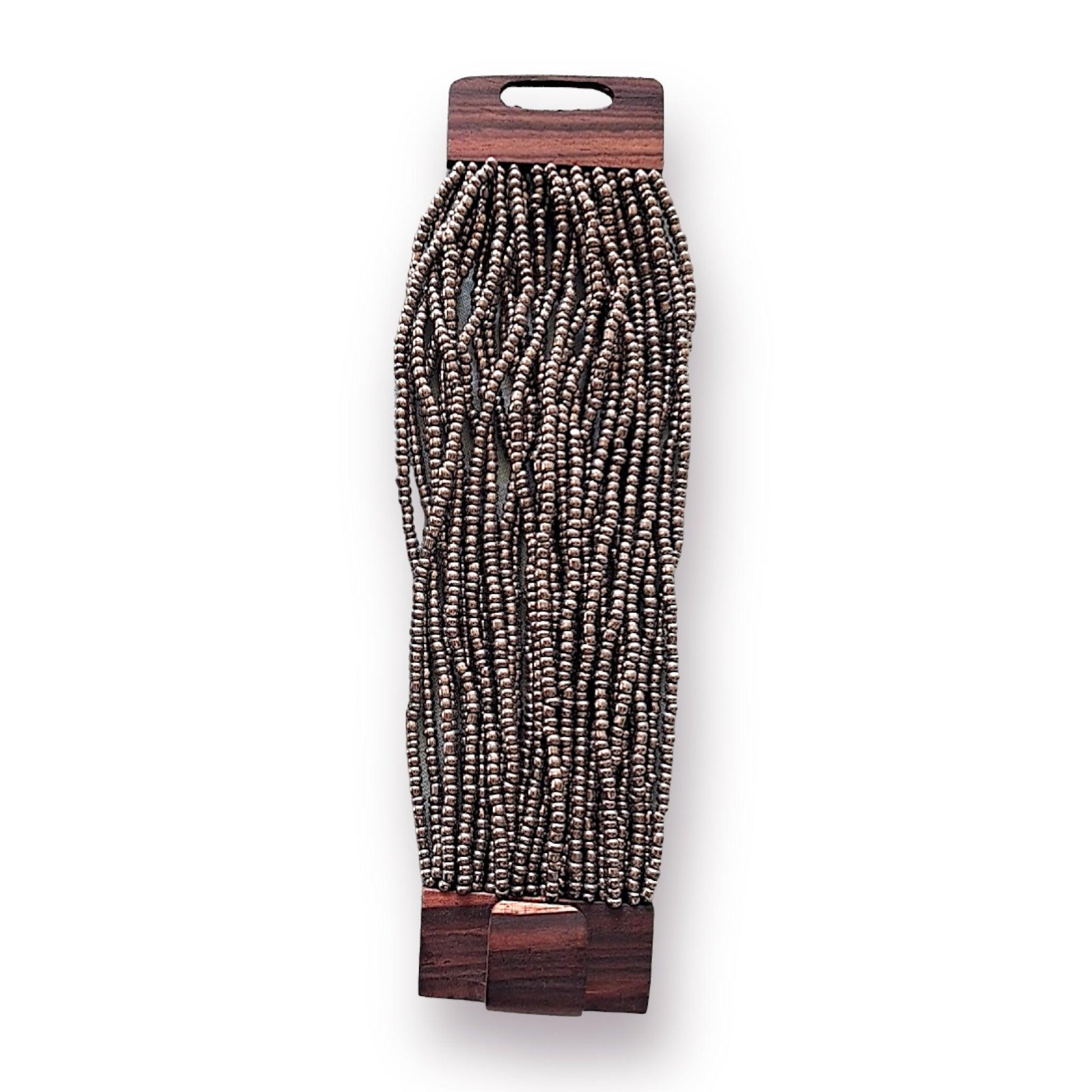 Tribal Harmony Wooden Beaded Bracelet - Trendiez U ♥ 