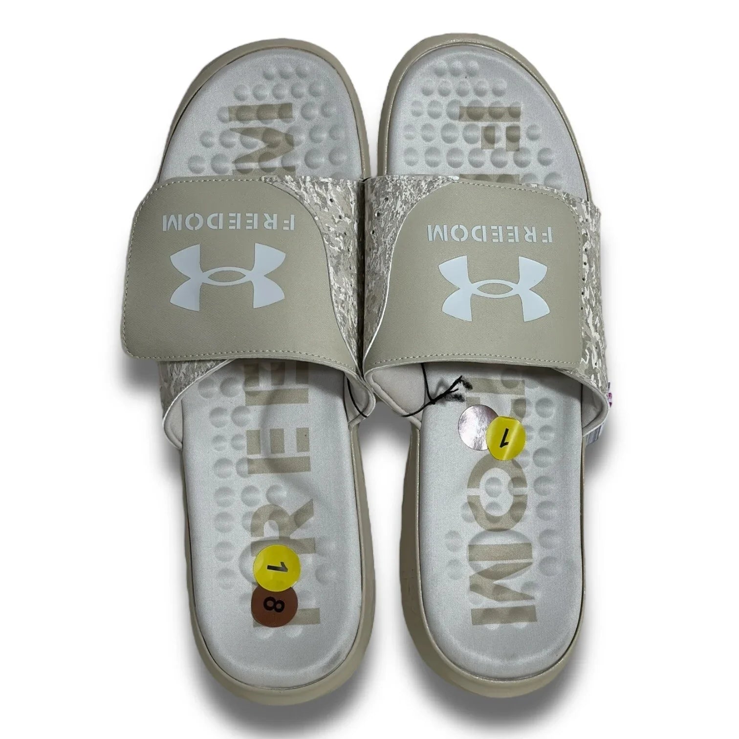 Under Armour UA Men's Ignite Pro Freedom Slide Sandal Flip Flop NWT Sz 18 - Trendiez U ♥ 