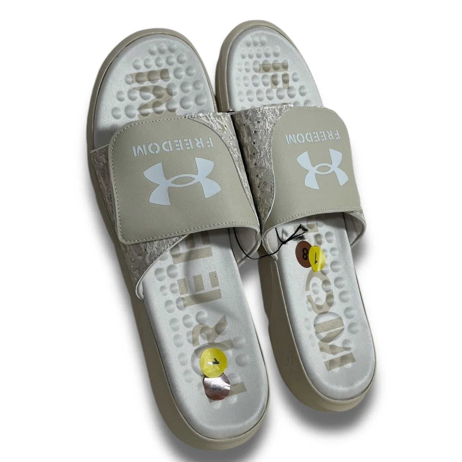 Under Armour UA Men's Ignite Pro Freedom Slide Sandal Flip Flop NWT Sz 18 - Trendiez U ♥ 