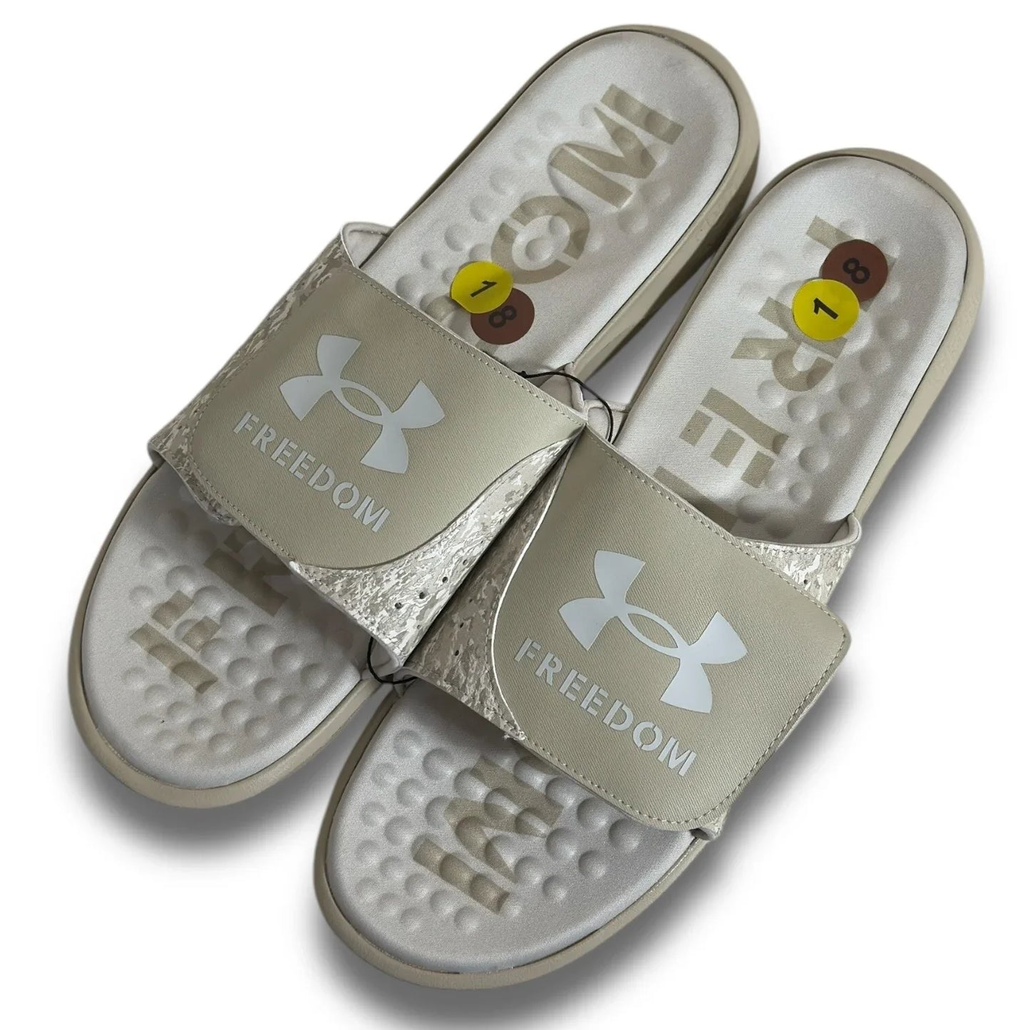Under Armour UA Men's Ignite Pro Freedom Slide Sandal Flip Flop NWT Sz 18 - Trendiez U ♥ 