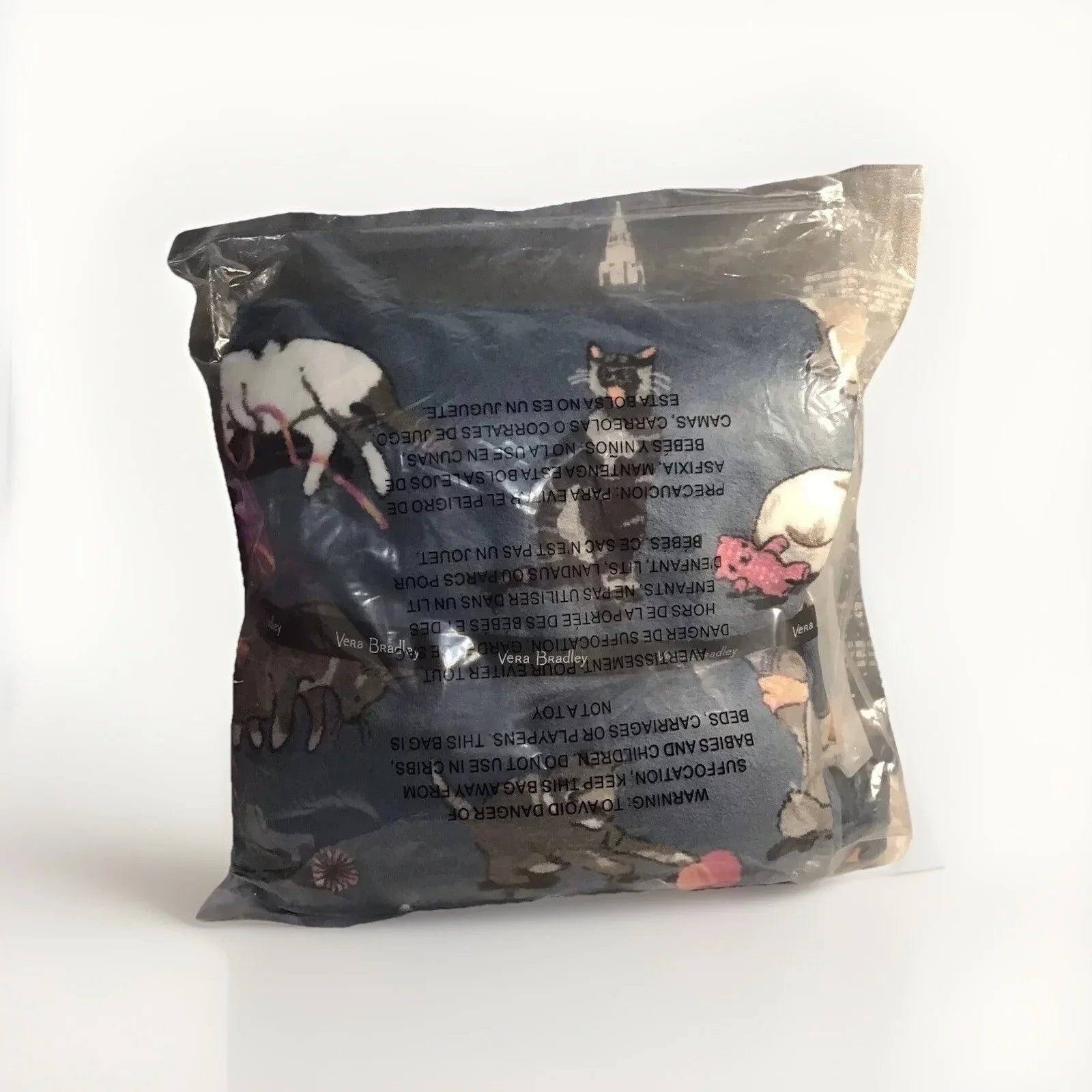 Vera Bradley Fleece Throw 80"X50" - Cats Meow - Trendiez U ♥ 