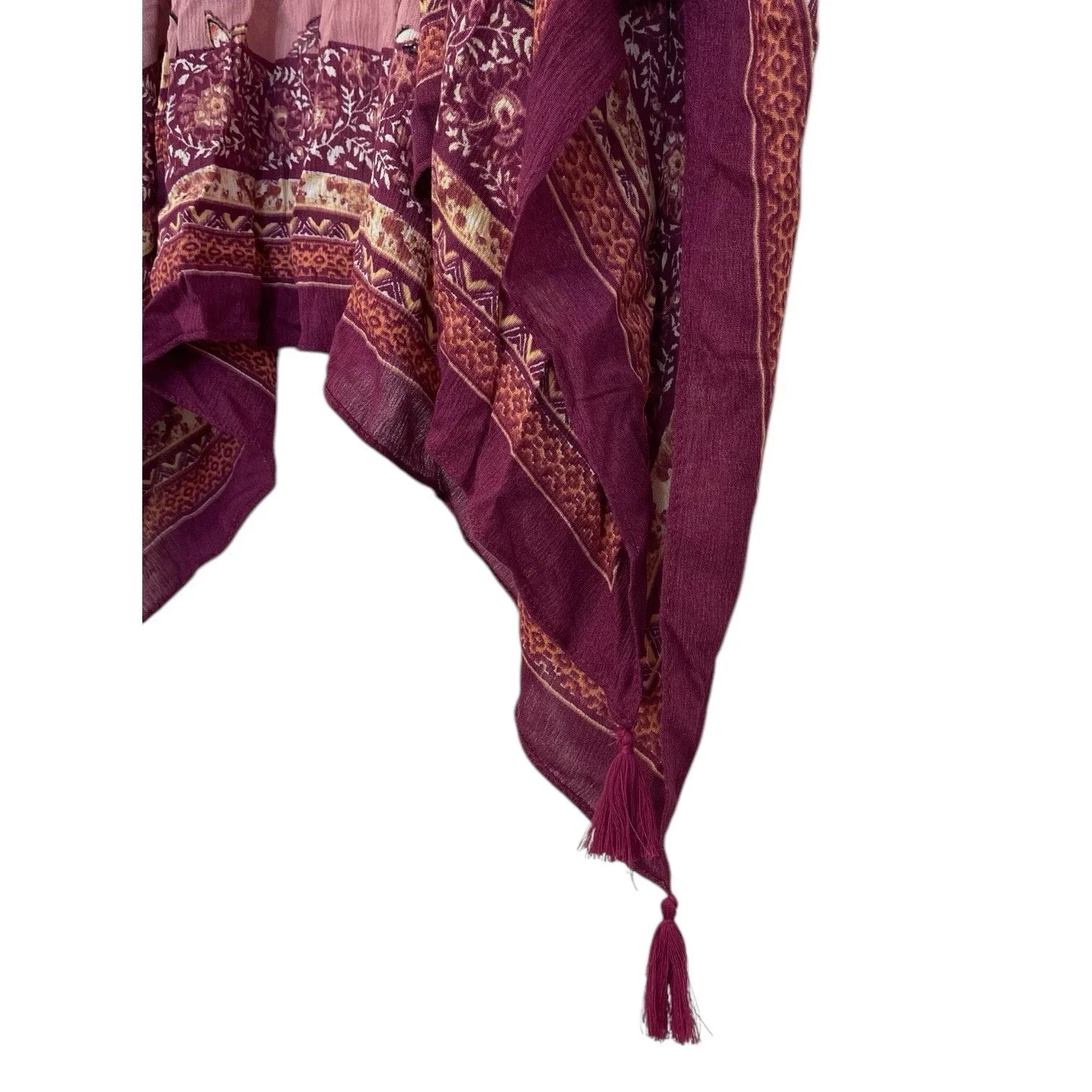 Vince Camuto Kimono, One Size Fits Most Tassel Bohemian Boho Chic - Trendiez U ♥ 