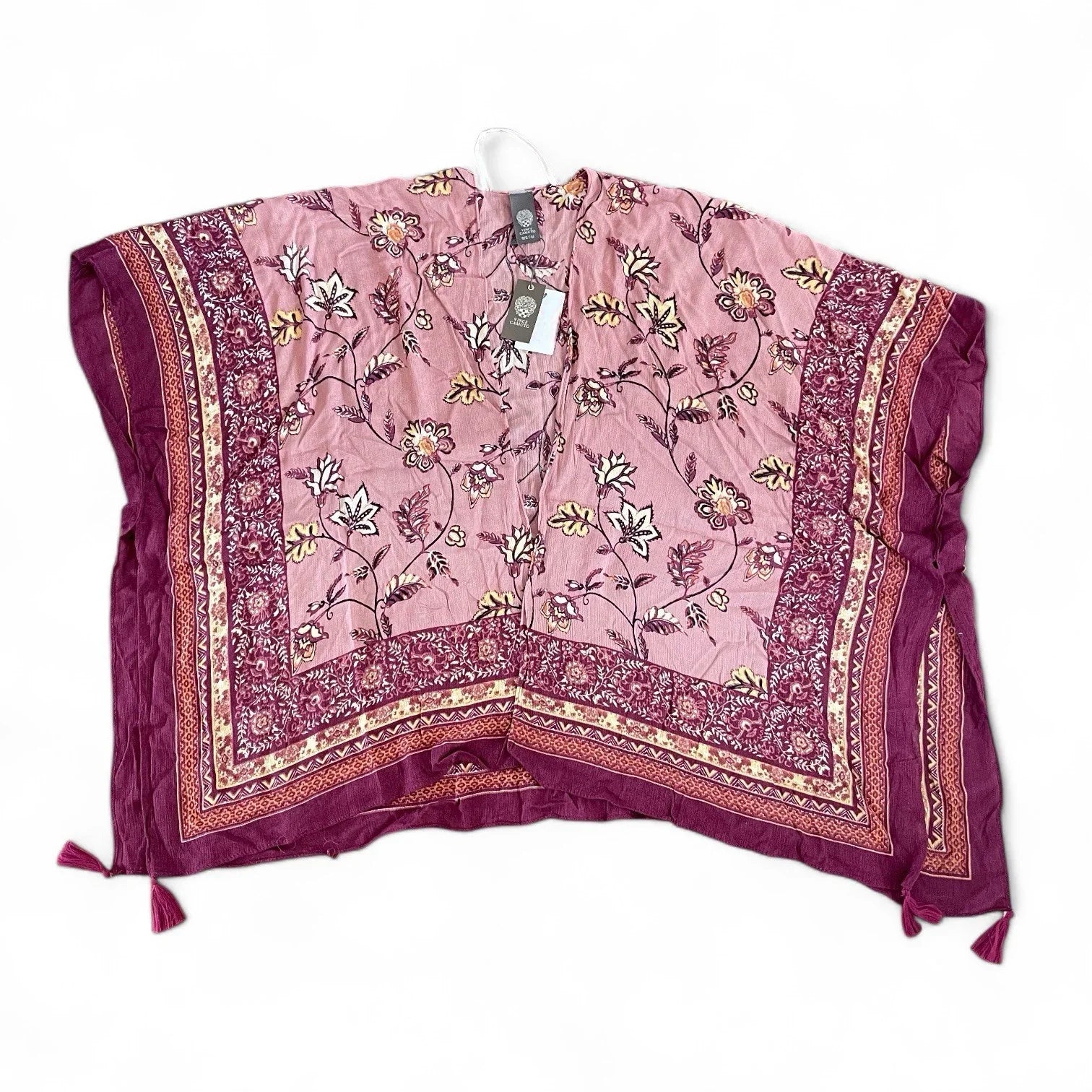 Vince Camuto Kimono, One Size Fits Most Tassel Bohemian Boho Chic - Trendiez U ♥ 