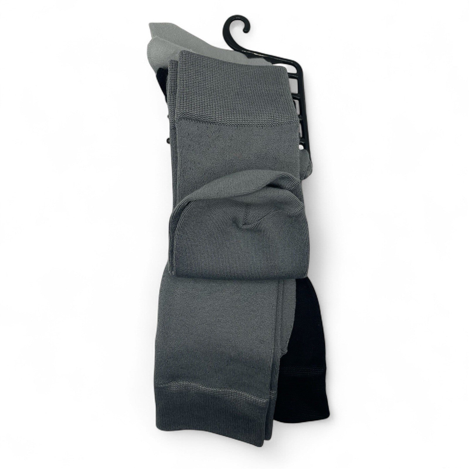 Vince Camuto Men’s Crew Socks Black/Gray 5-pair Size 6-12 Soft Elegant - Trendiez U ♥ 