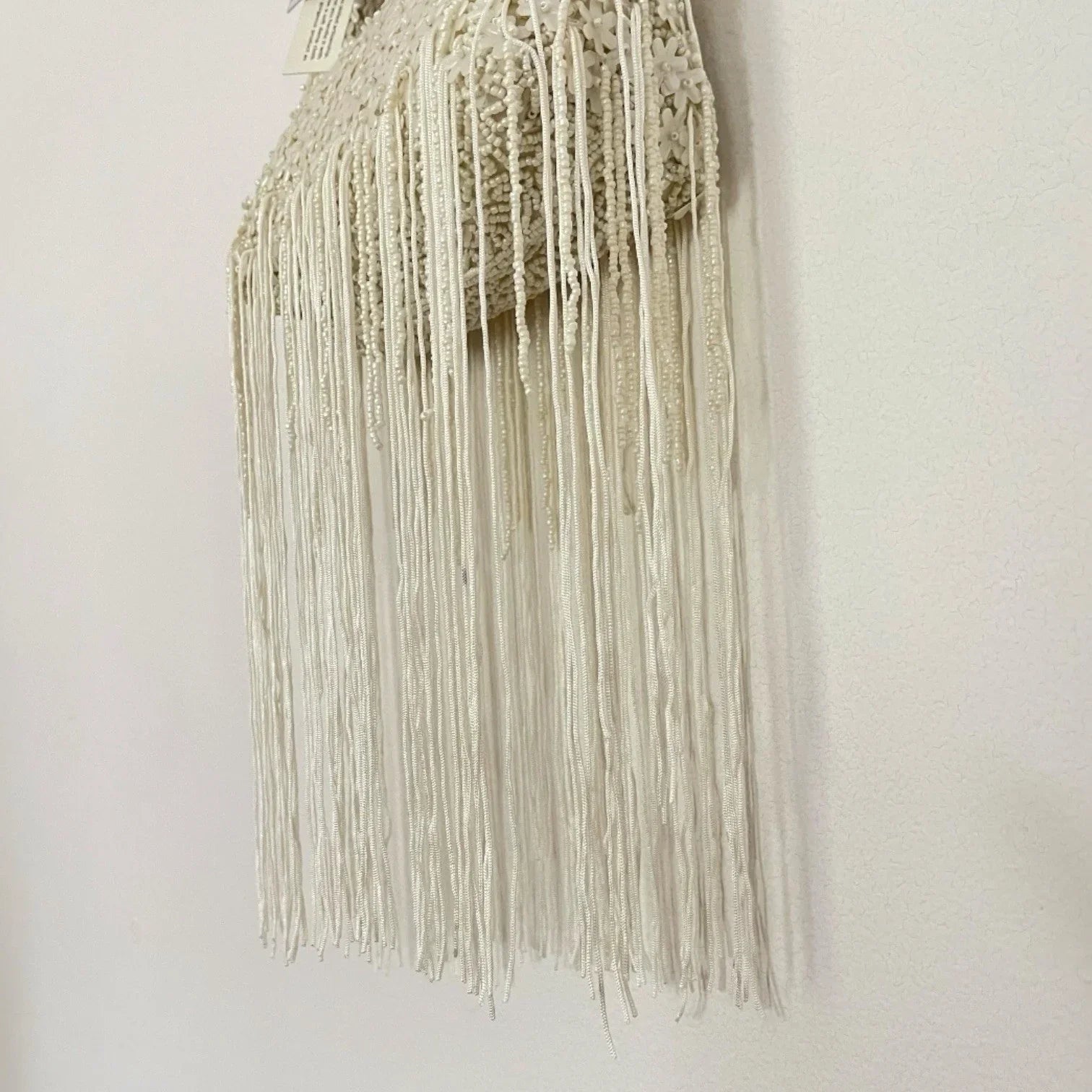 Viral 🔥Made In India Floral Fully Beaded Handbag With Fringes Boho Chic Ibiza - Trendiez U ♥ 