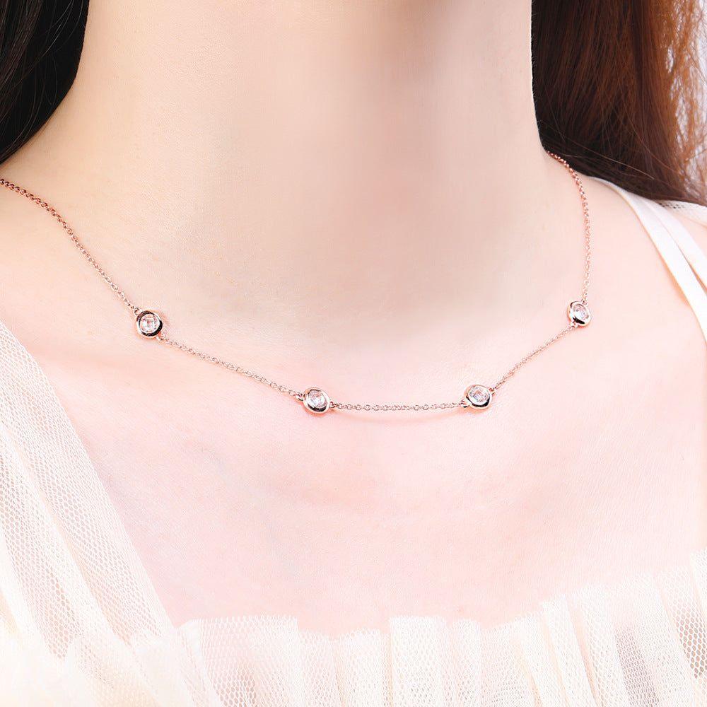 Water Drop Chain Necklace - Trendiez U ♥ 